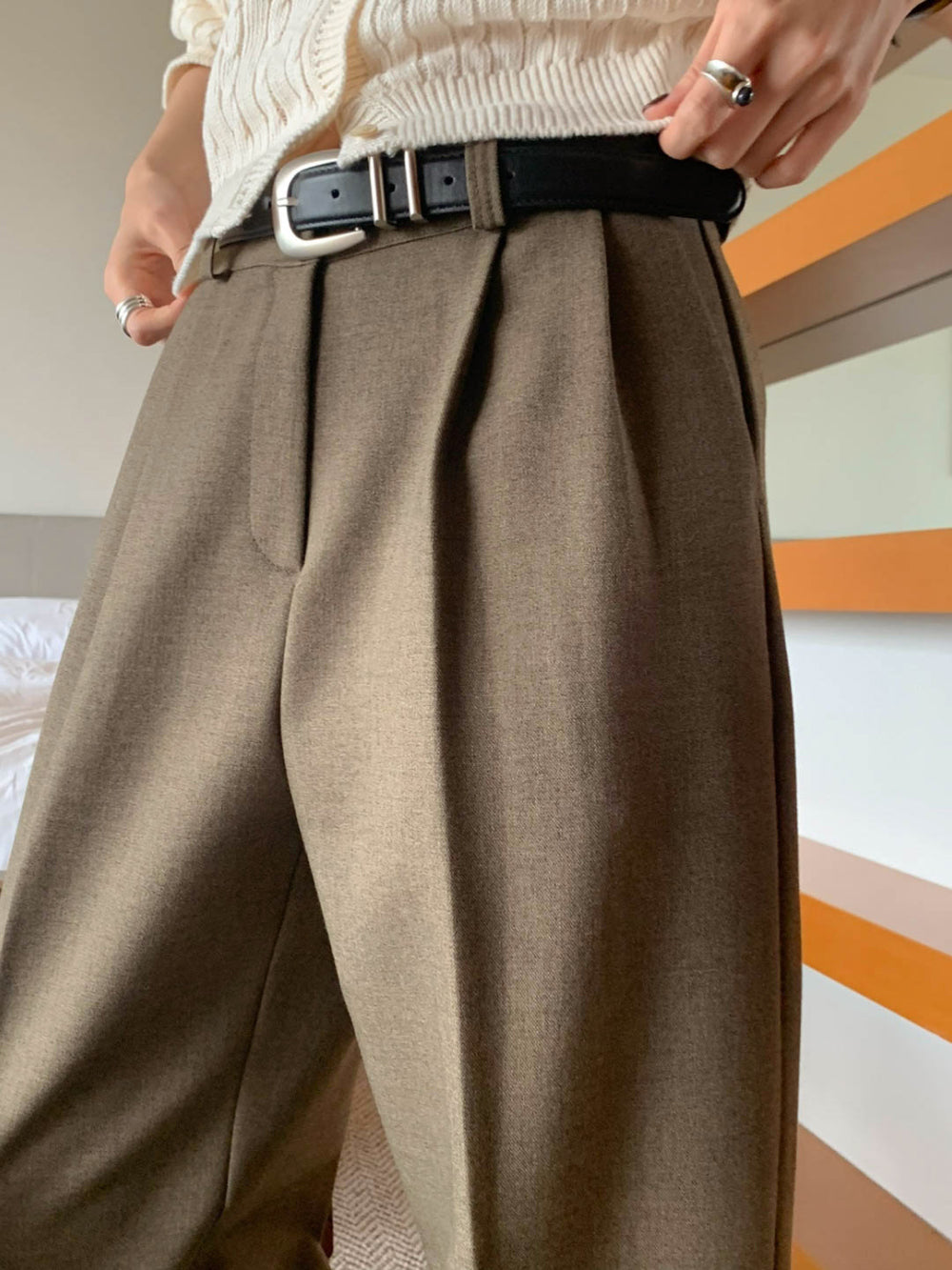 gray-s即納 boka slacks-3col