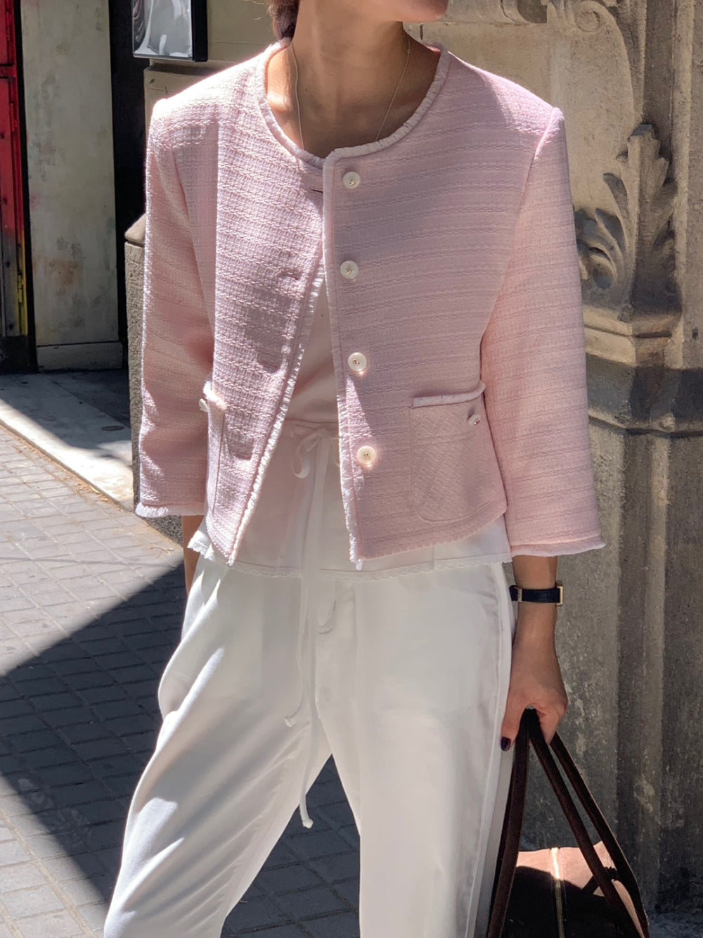 Alle tweed jacket-3col