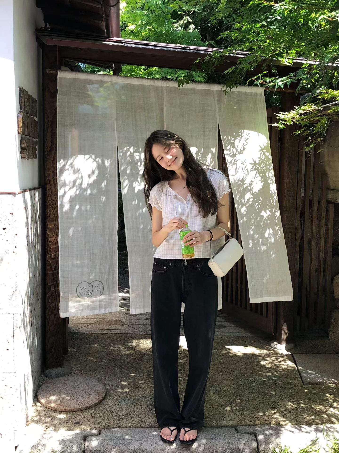Ounce summer black washing denim