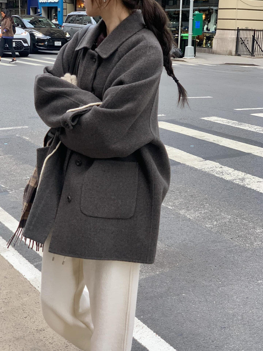 Bruni half handmade coat