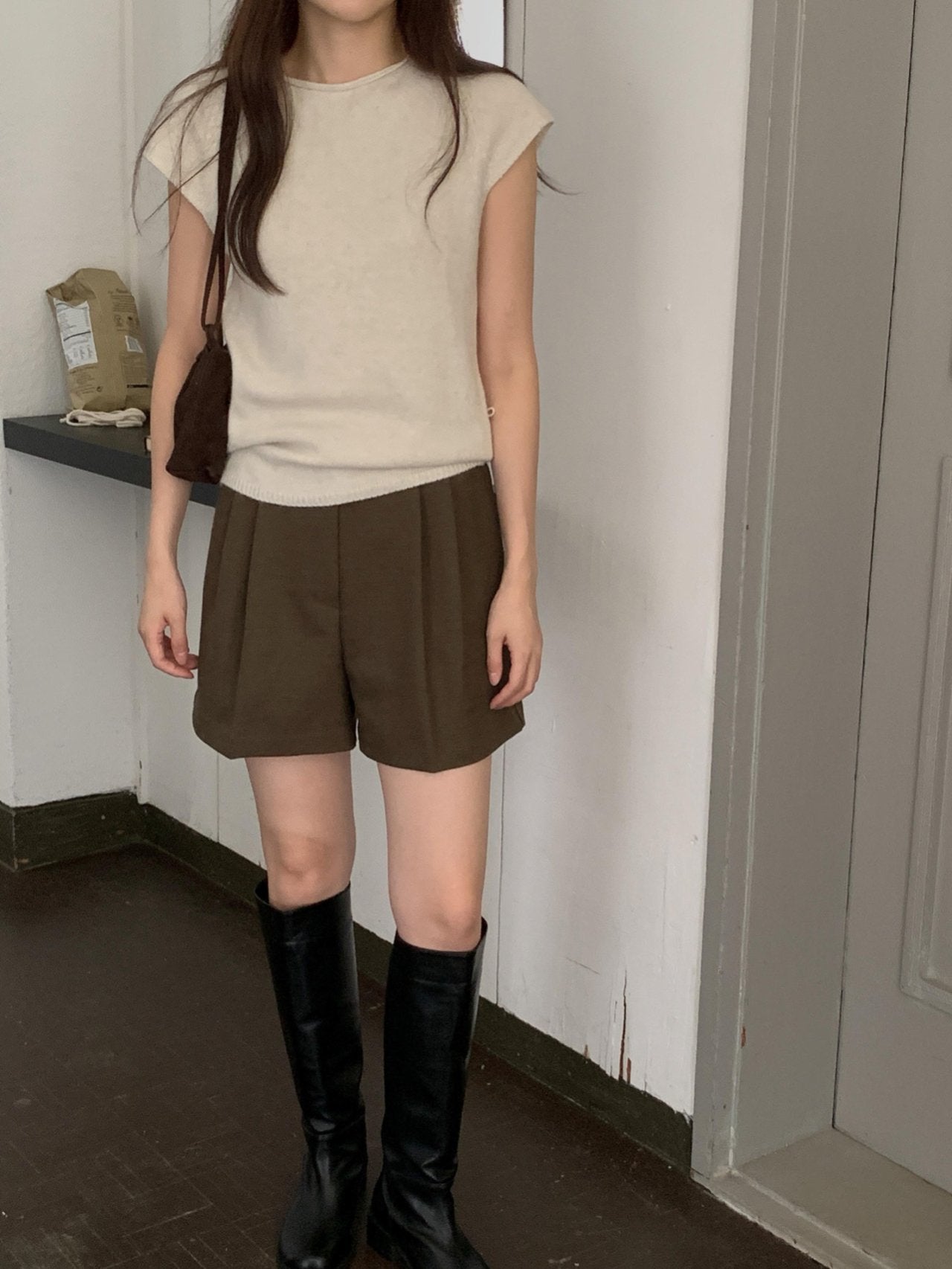 Fox belt knit-3col
