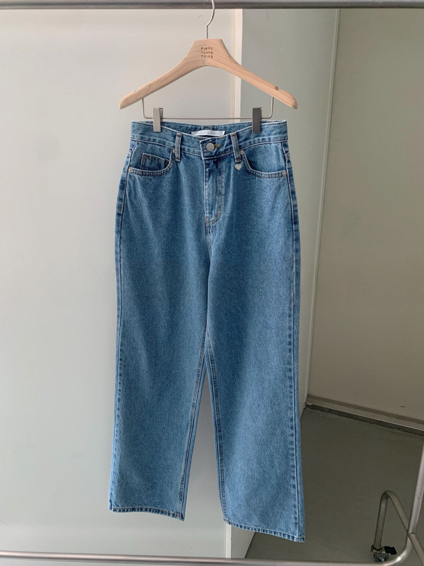 xxs,xs,s即納 Ocean straight denim/ショート丈あり