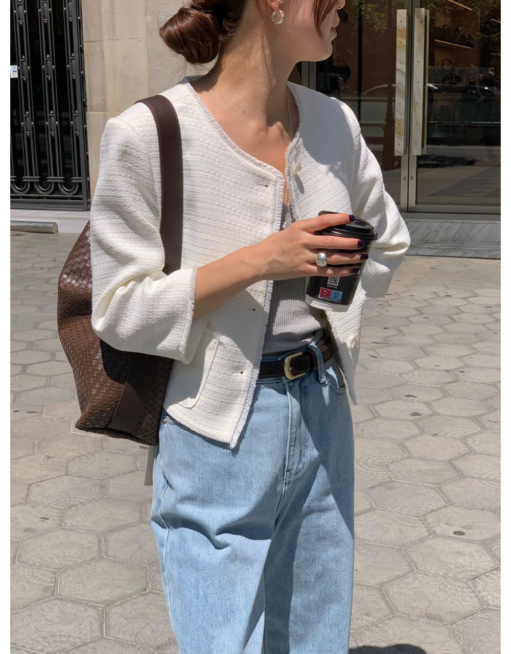 Alle tweed jacket-3col