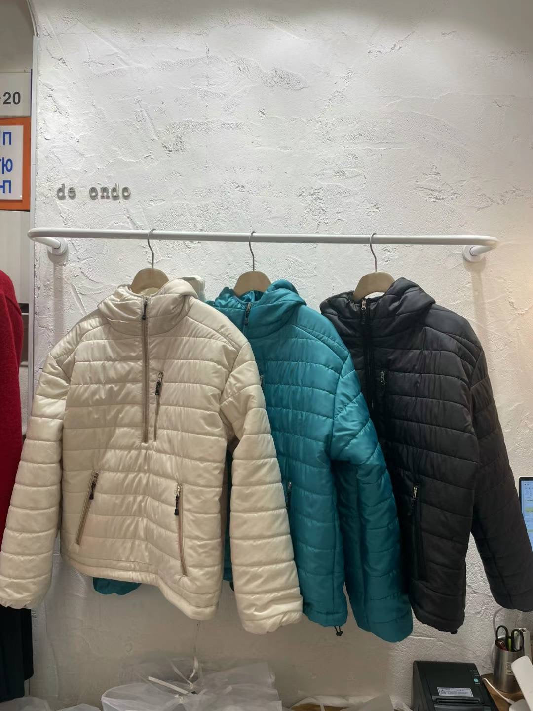 deondo hearth padded anorak-4col