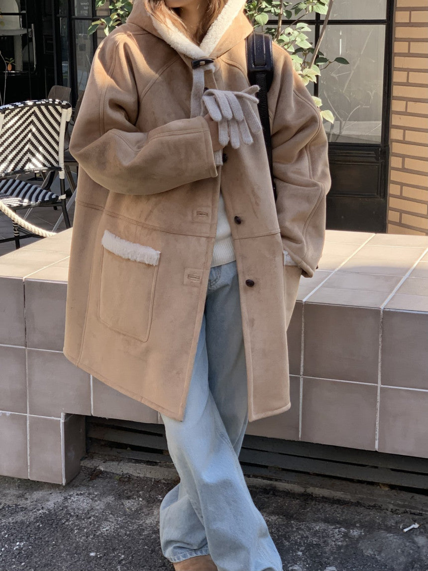 Fitz hoodie shearing half mustang