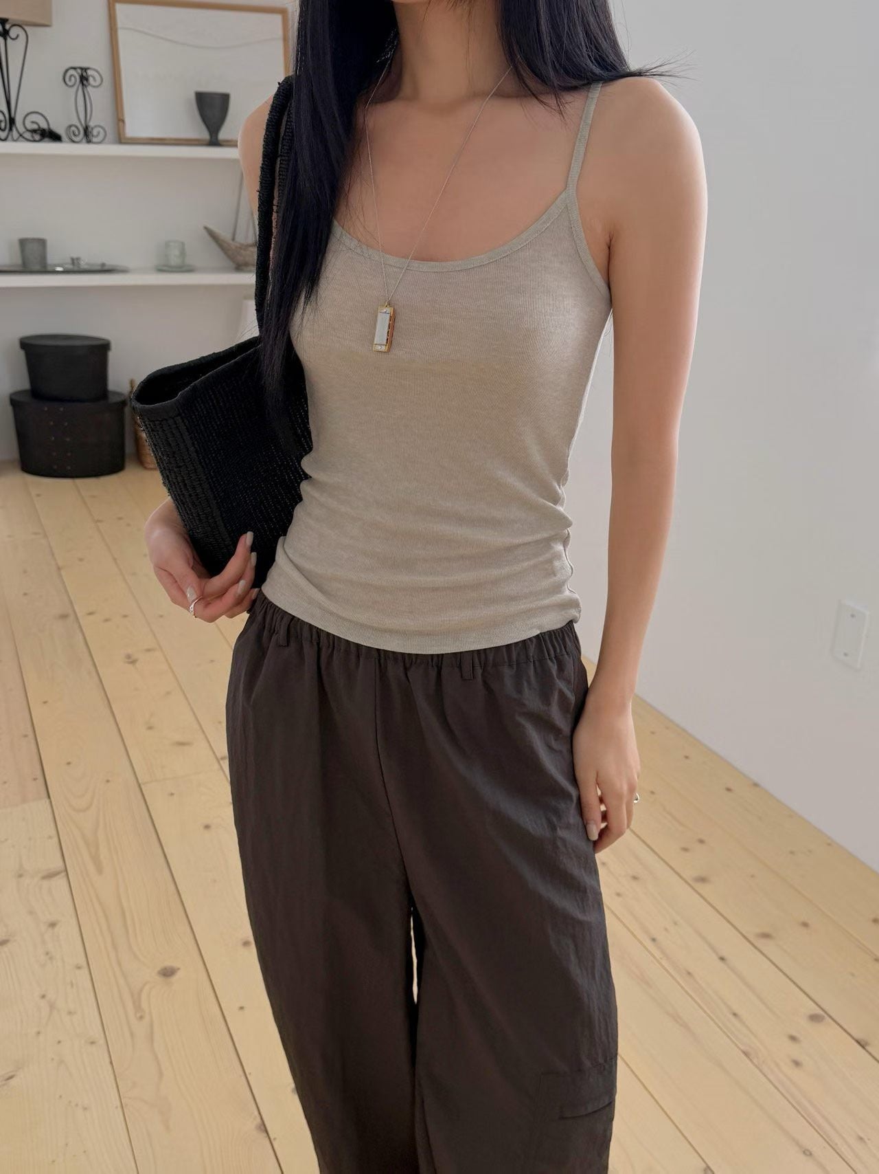 Nice tensle sleeveless-5col