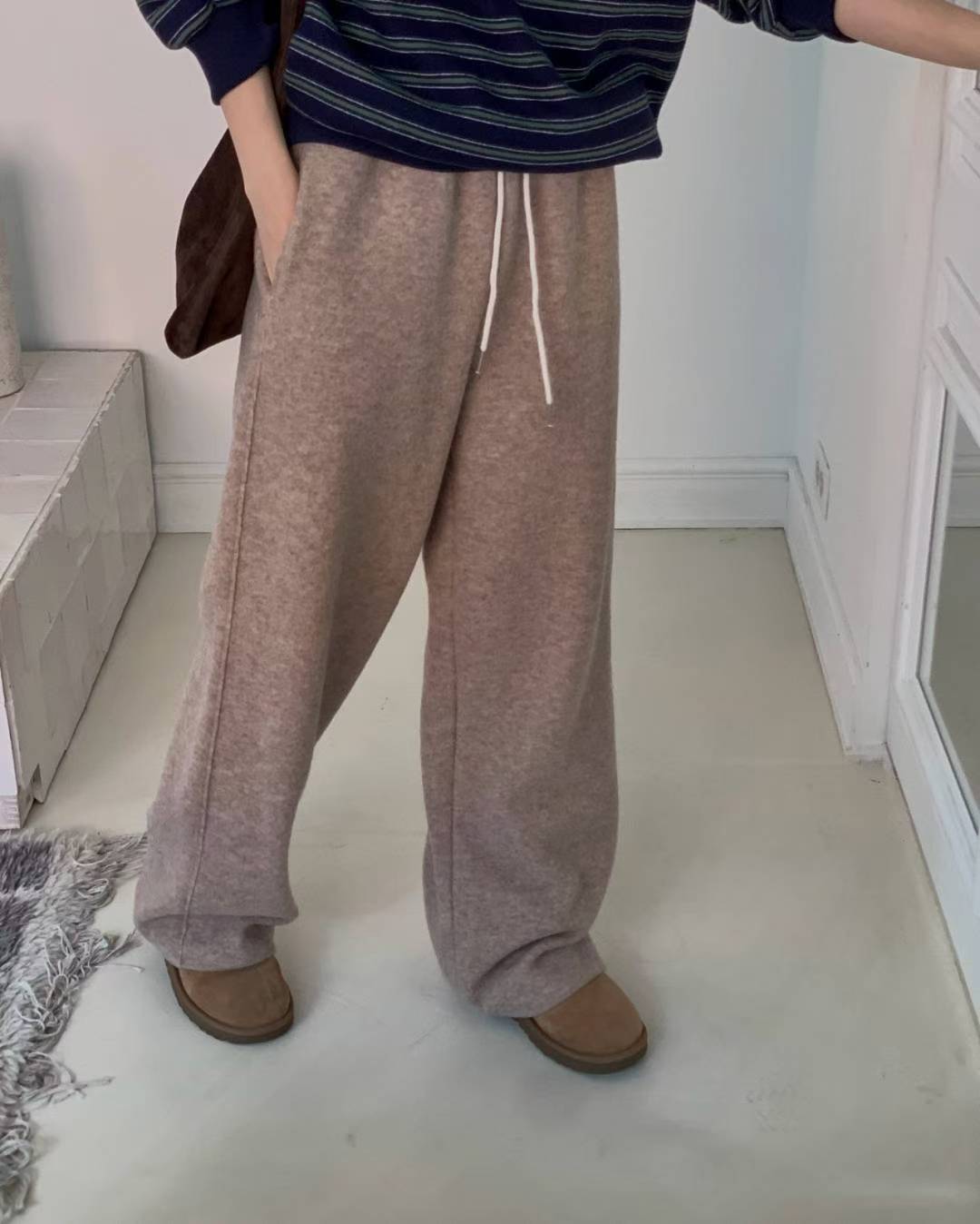 wool gimo pants-3col