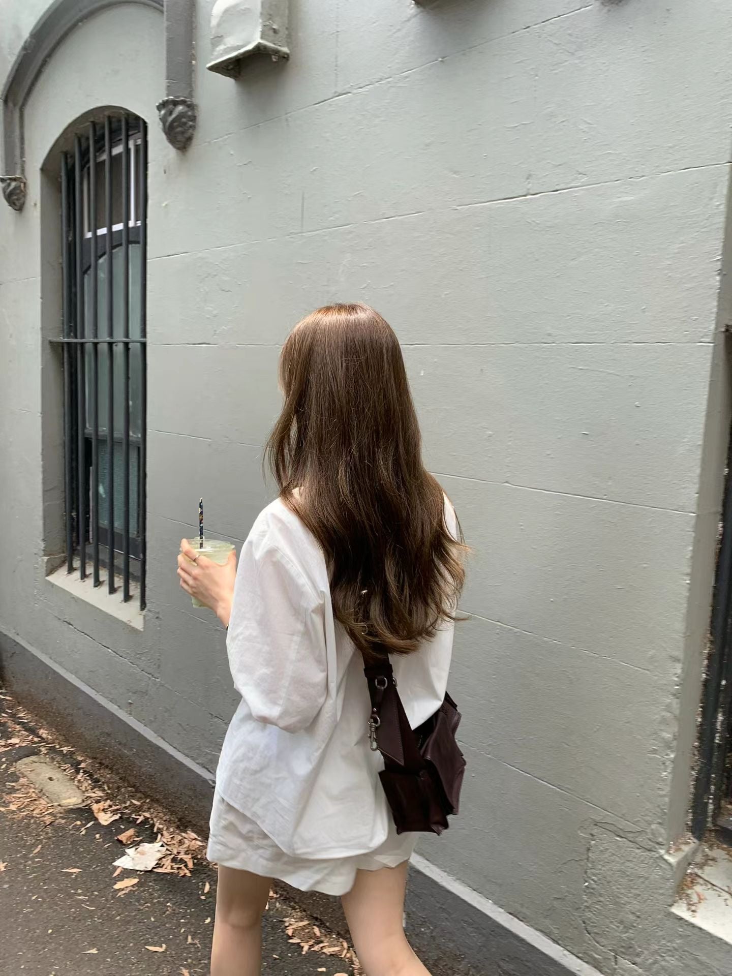 即納 Ounce kity pintuck blouse