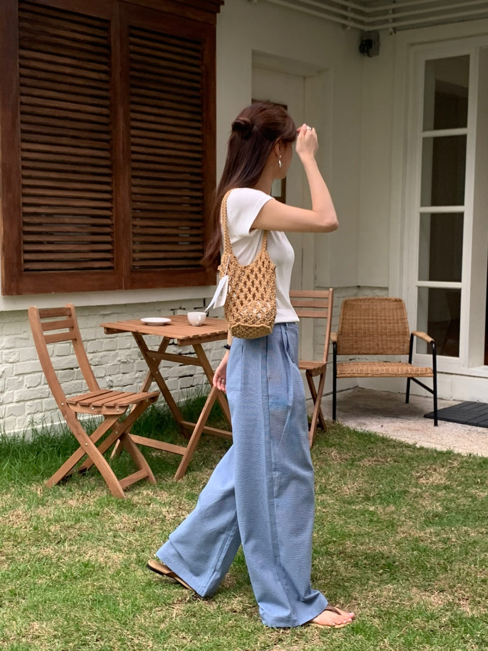 Blooming pants-2col