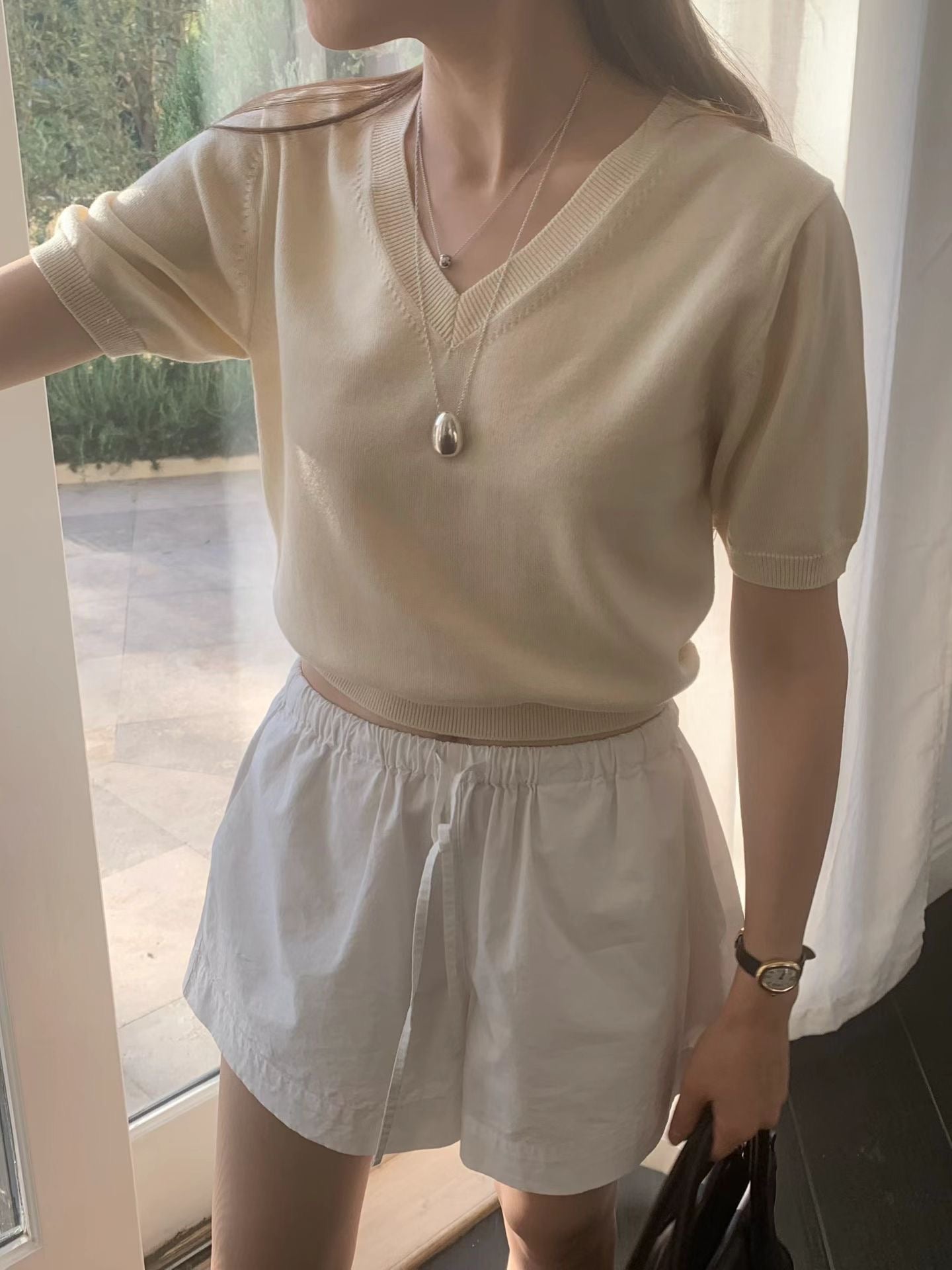 Ounce ray half knit-3col