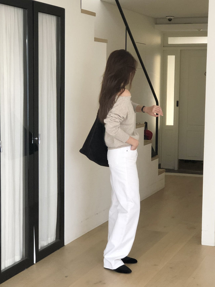 Siena fox unbalance knit-3col