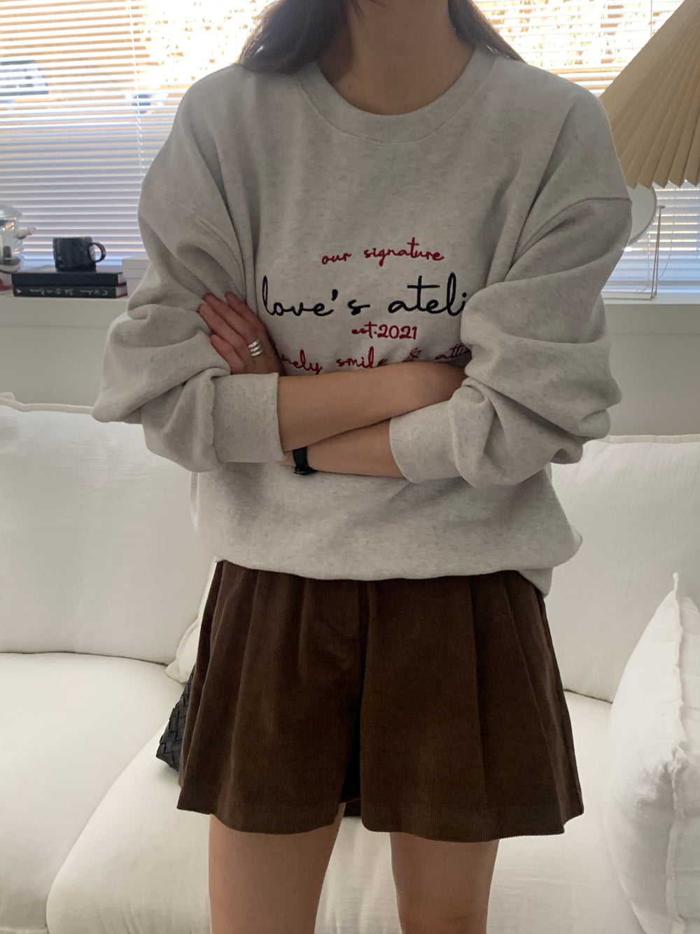 Picaboo corduroy shorts-2col