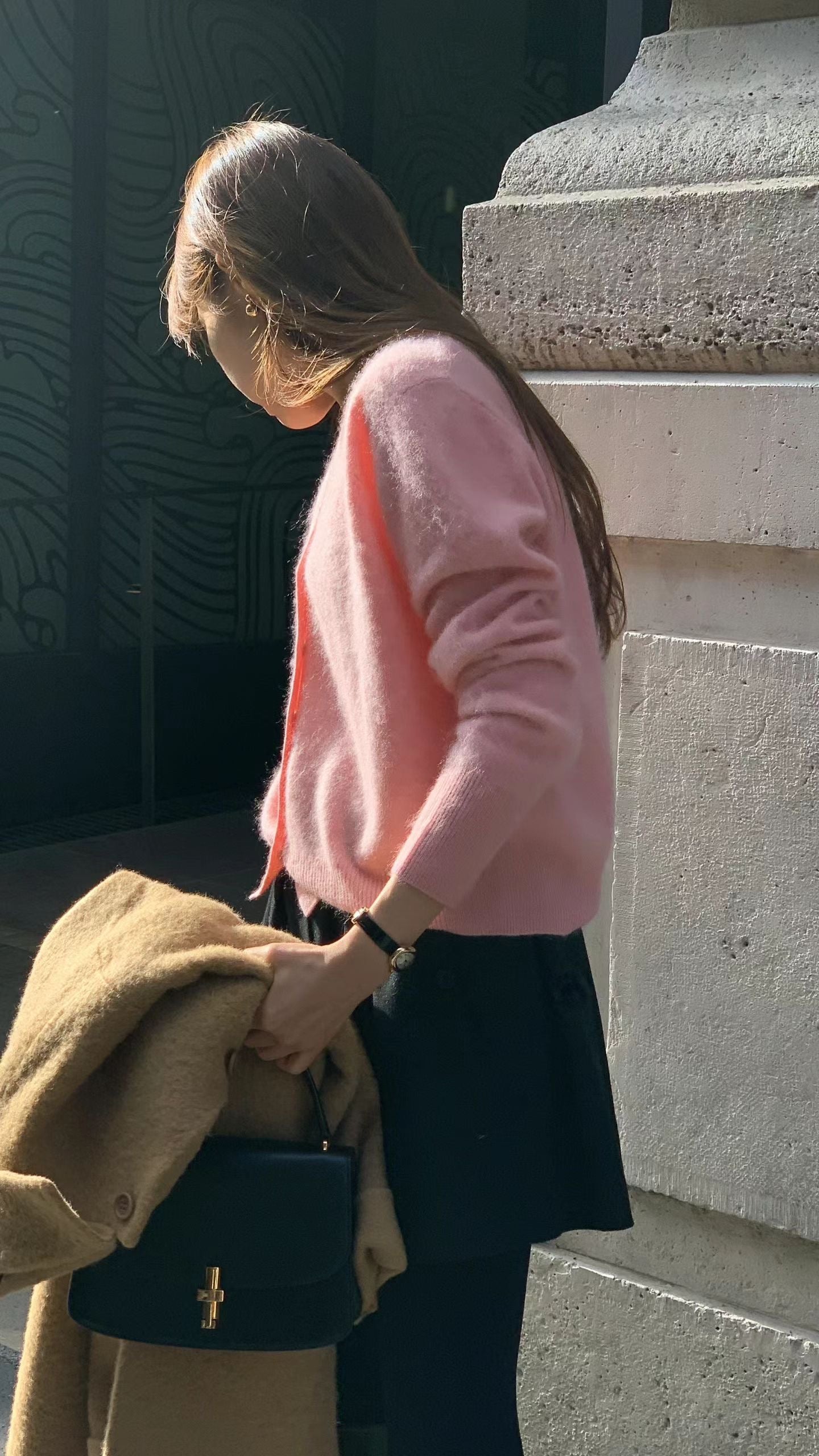 Ounce cash brush cardigan-4col