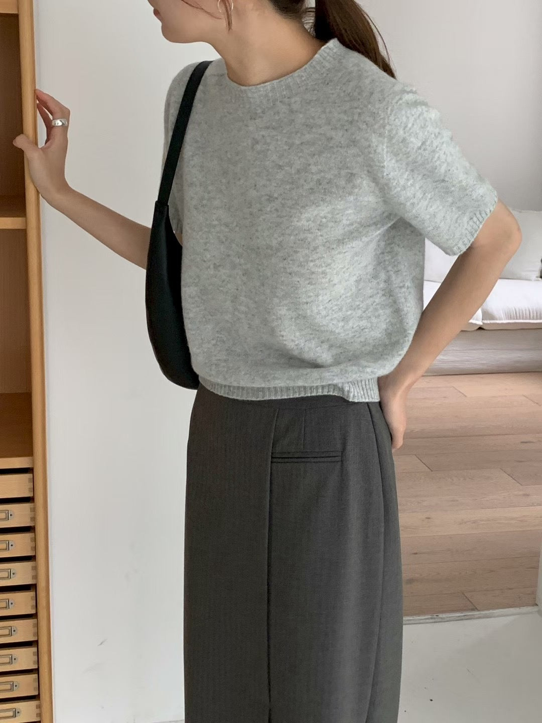 Room  and half wholega knit-6col