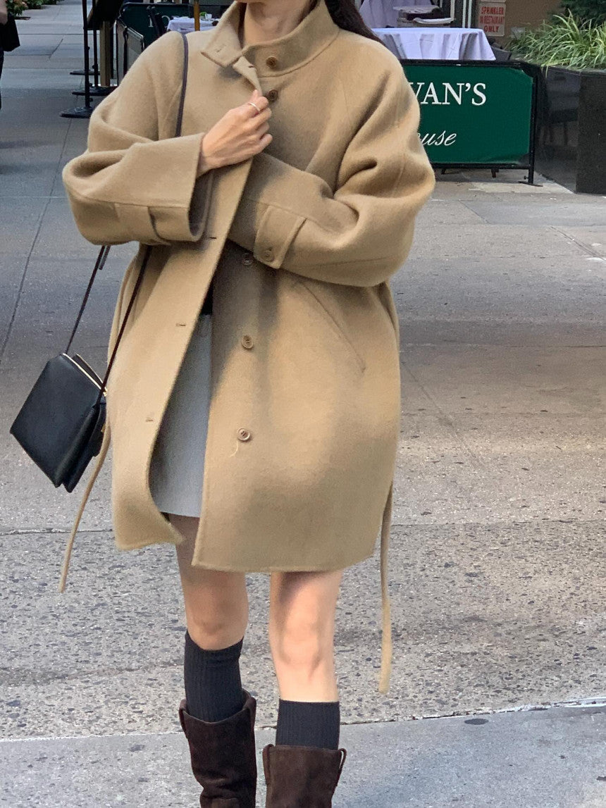 Moen handmade coat-2col