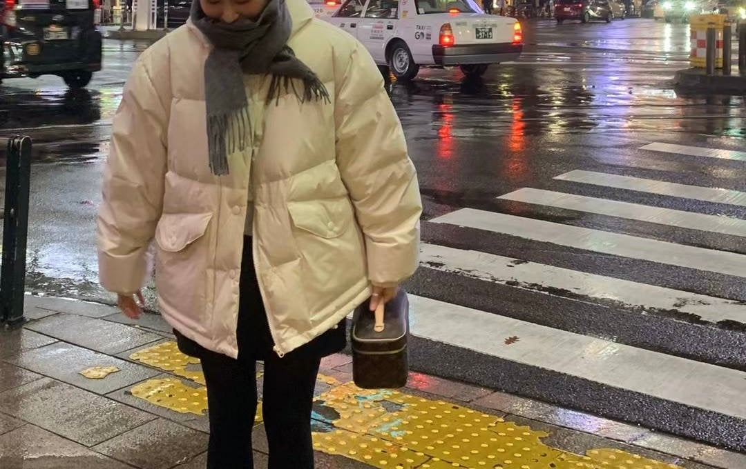 Ounce pocket hood duck down jumper-2col