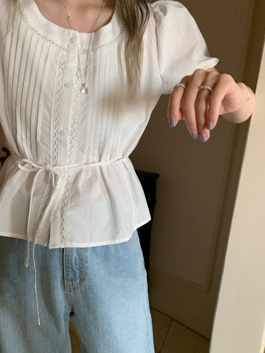 Rev pintuck blouse