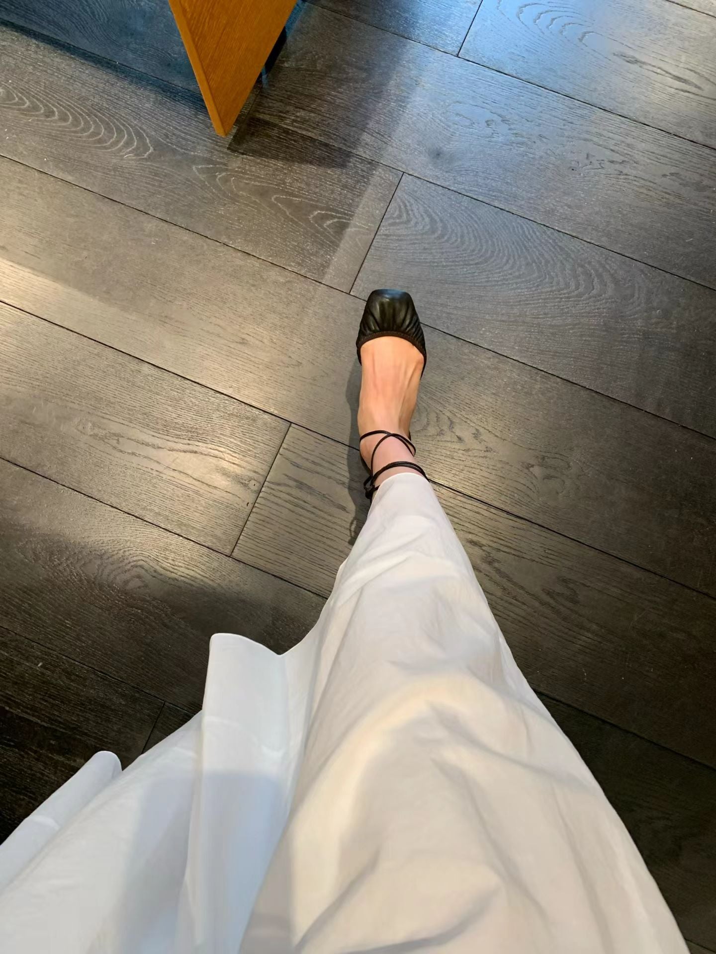 Ounce letter shirring skirt-2col