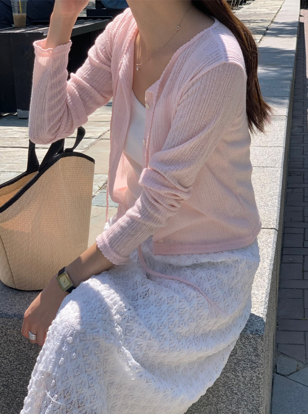 fuzzy cardigan-3col