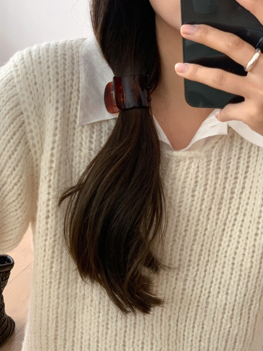 liter margarine alpaca half knit-2col