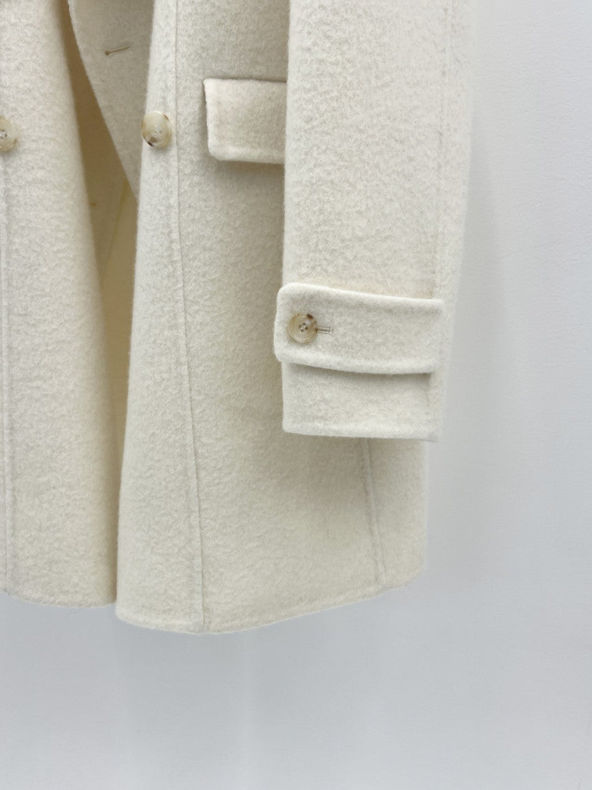 Ellen double handmade coat-2col