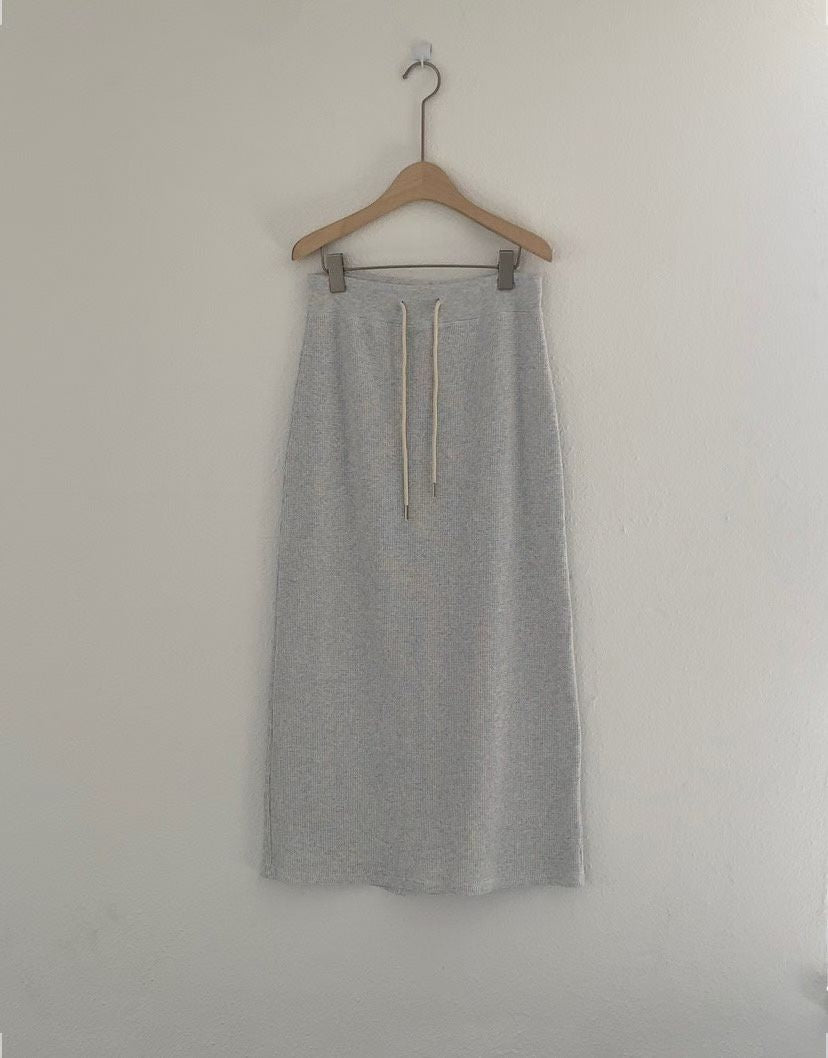 Waffle skirt-3col