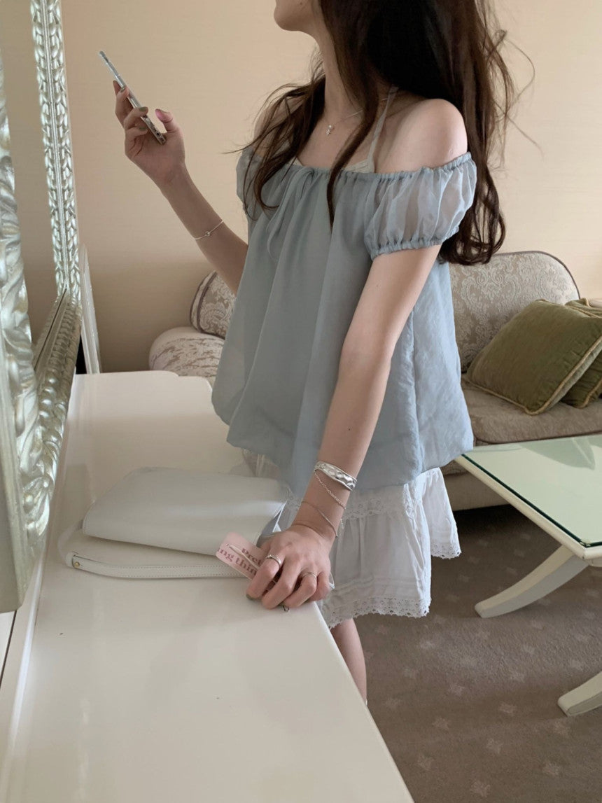mint即納 moet blouse-2col