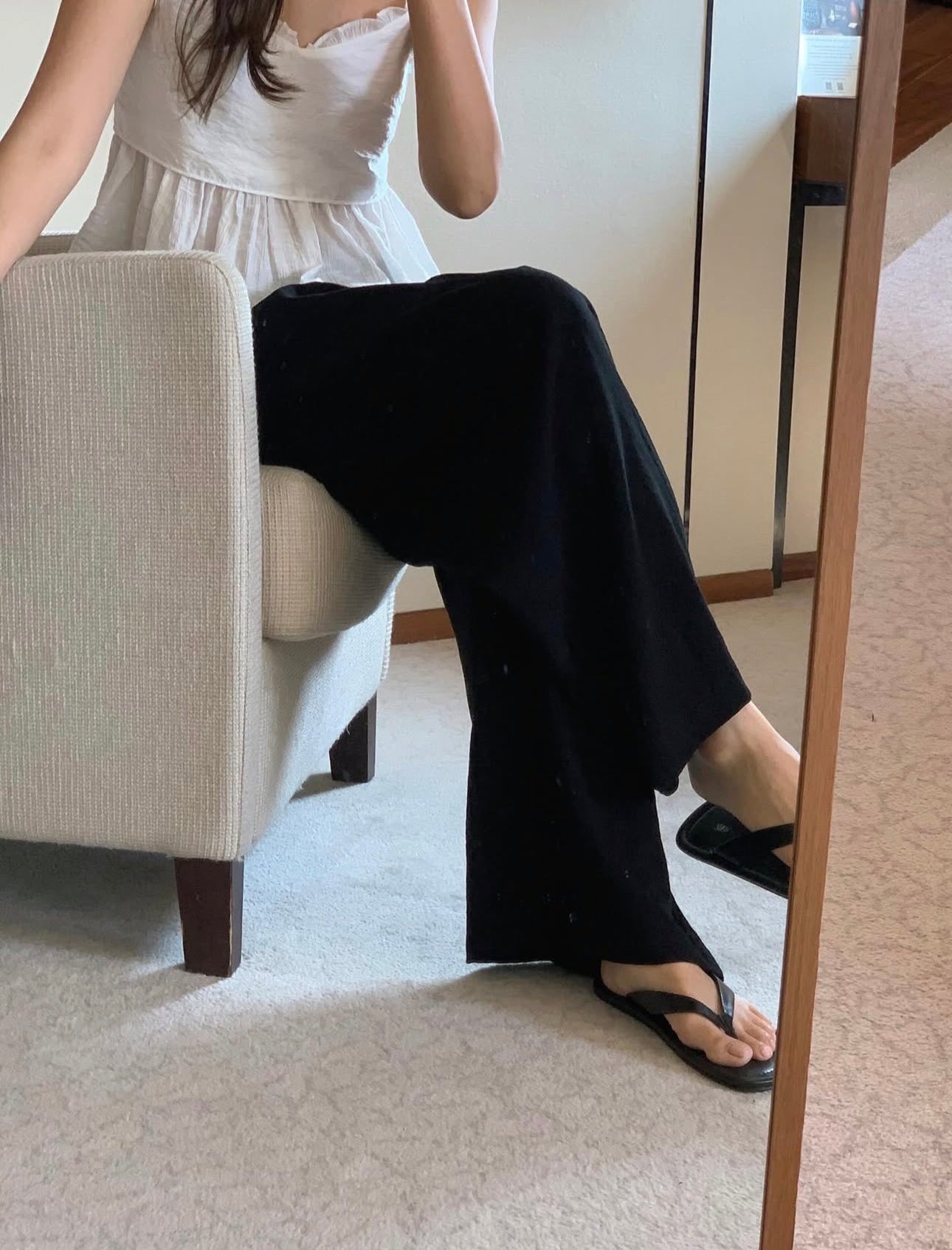 liter coco frill yoru pants-2col