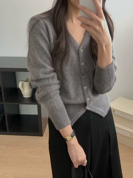 Raccoon cardigan-4col