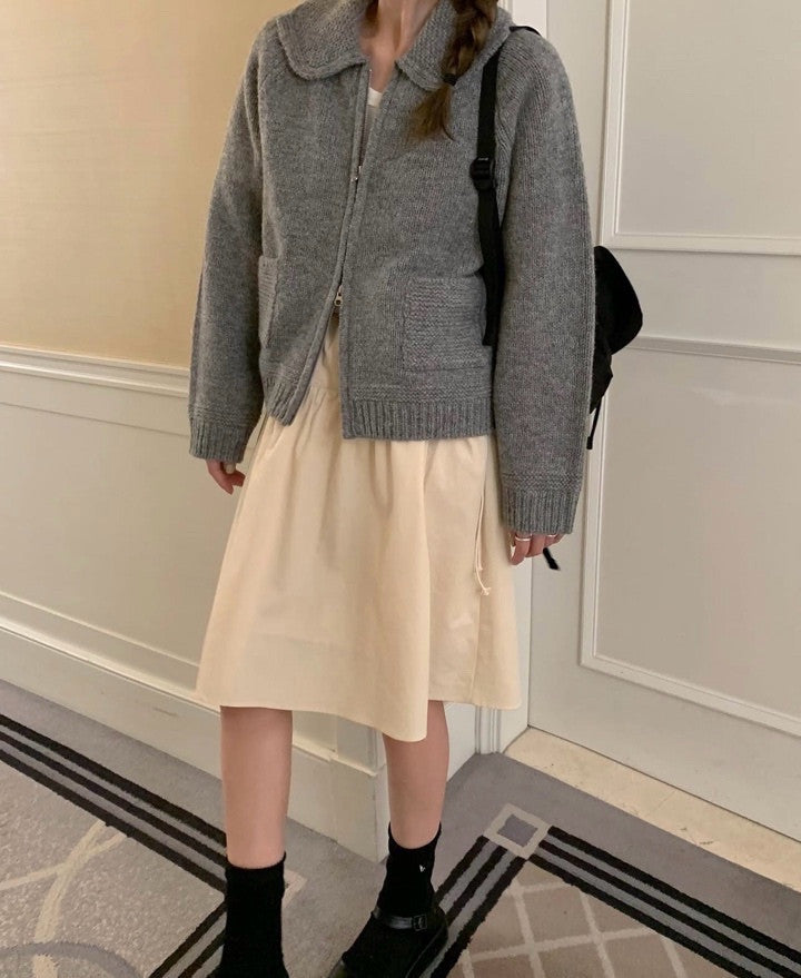 2way Clover Zip Up-2col