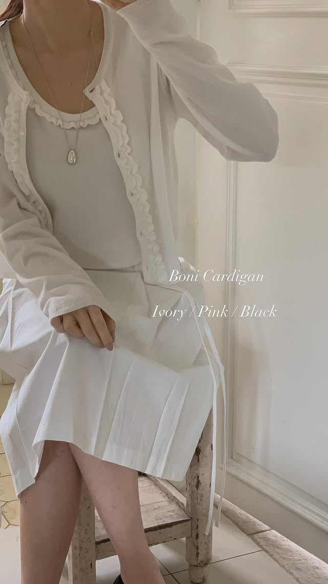 Boni sleeveless&cardigan-3col