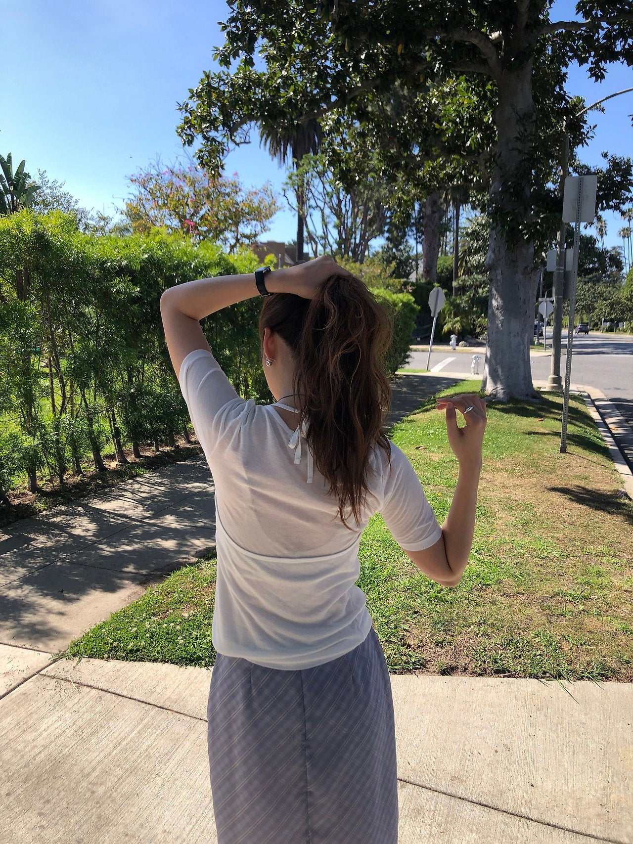 Nuel layered sleeveless&sleeve T set-3col