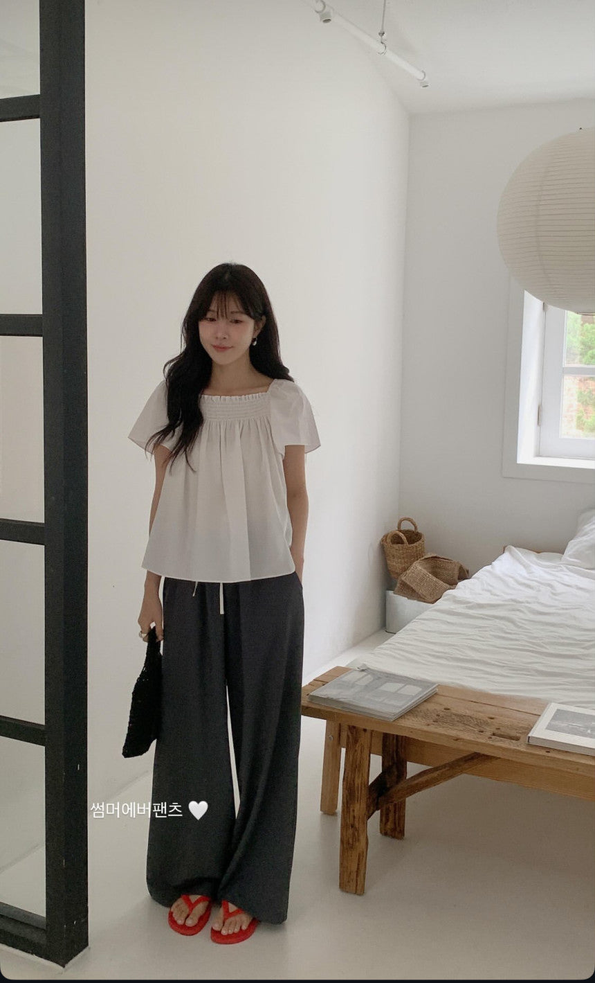 Yuko blouse-4col