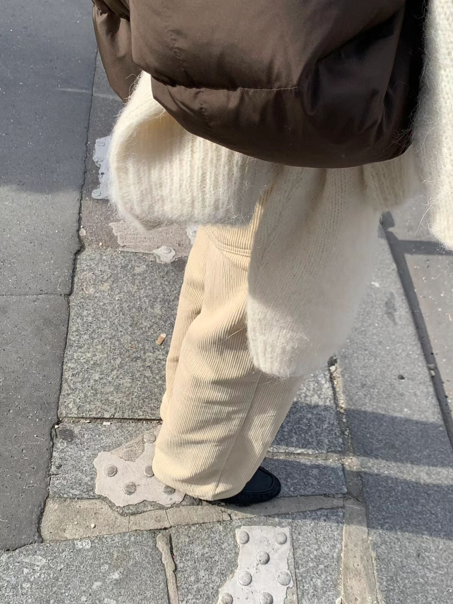 Ounce gimo corduroy pants-4col