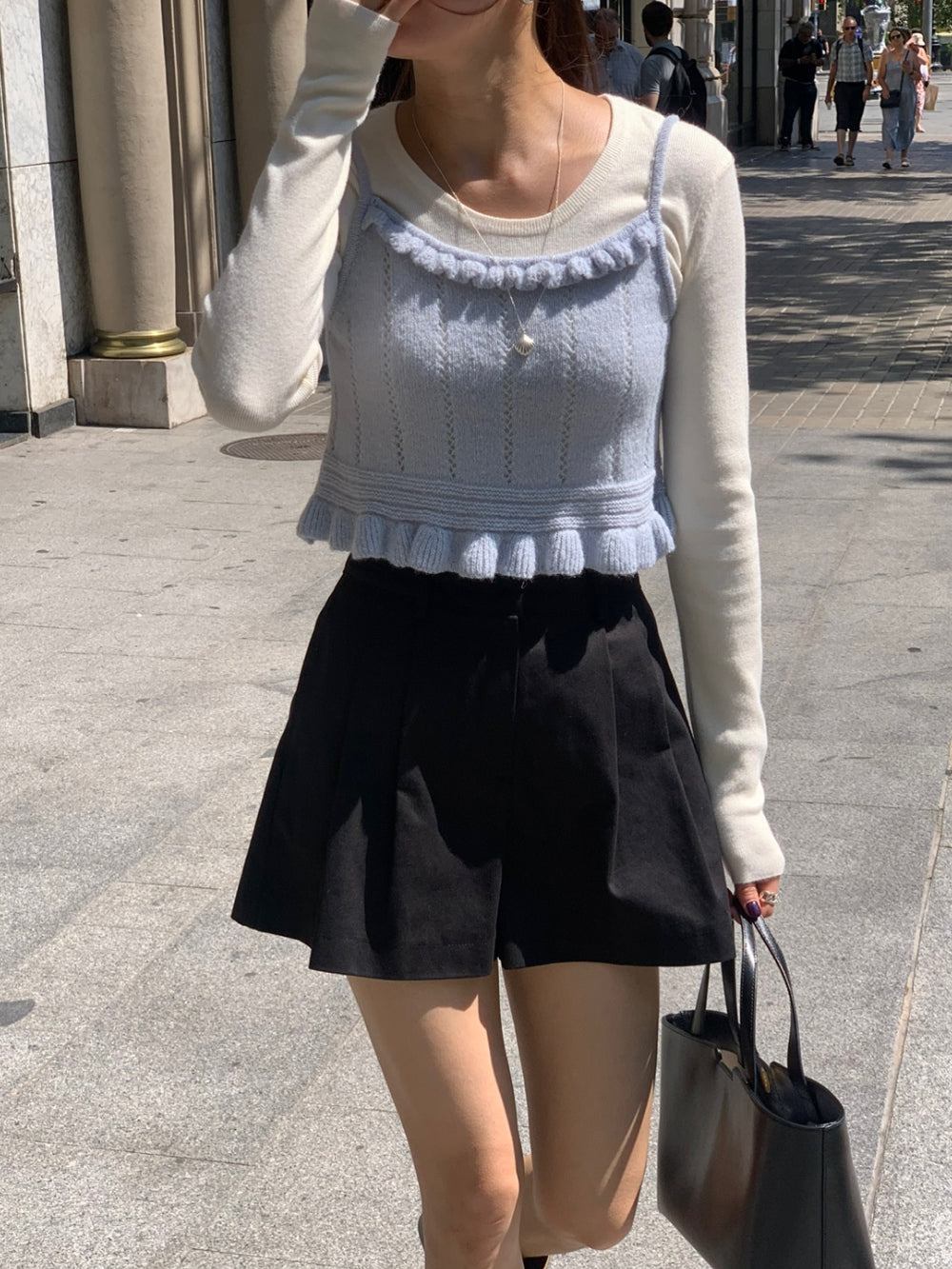 Anju knit bustier-3col