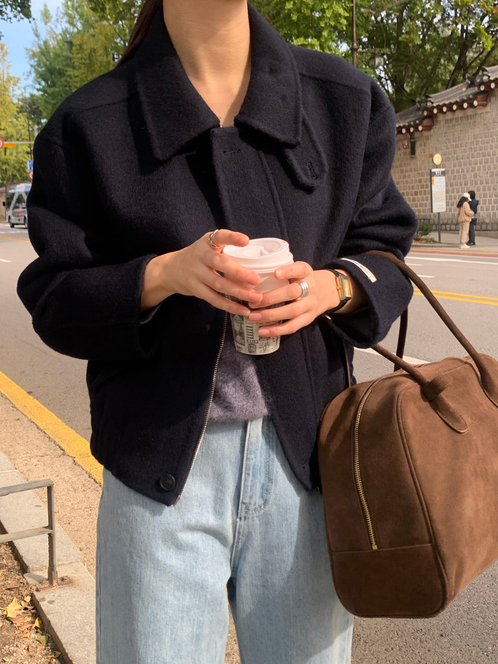 coco handmade short jacket-3col