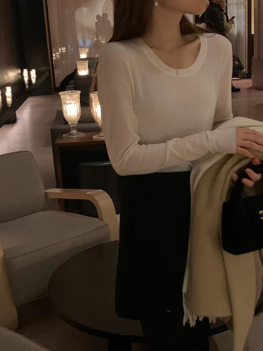 Ounce shea layered T-3col