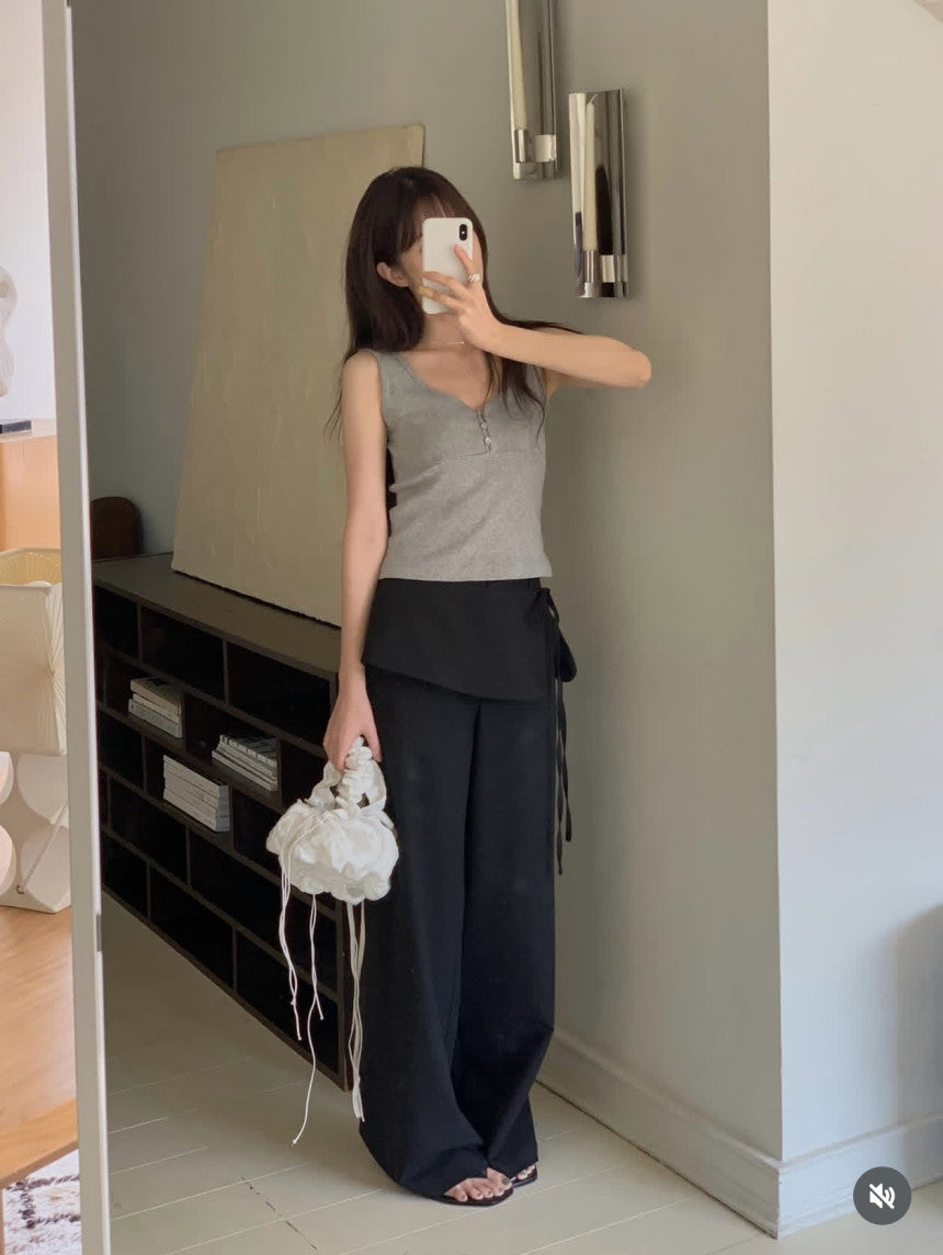 wrap slacks set-3col