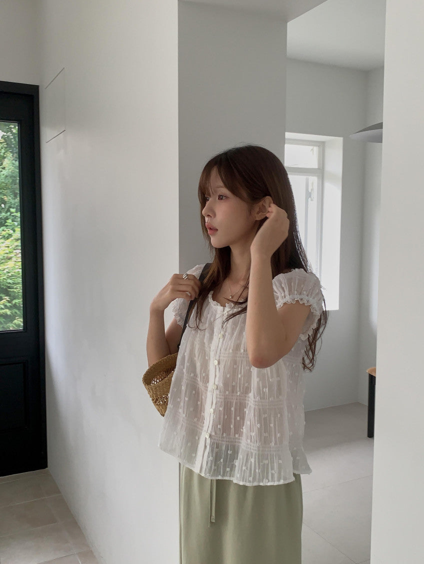 popcorn blouse-2col