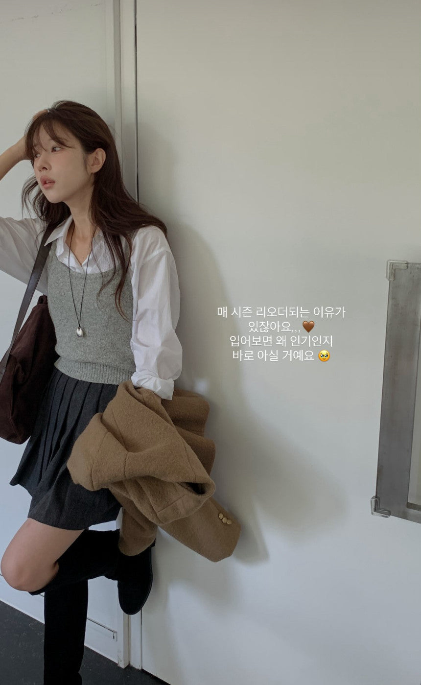 Corr bustier&cardigan-3col