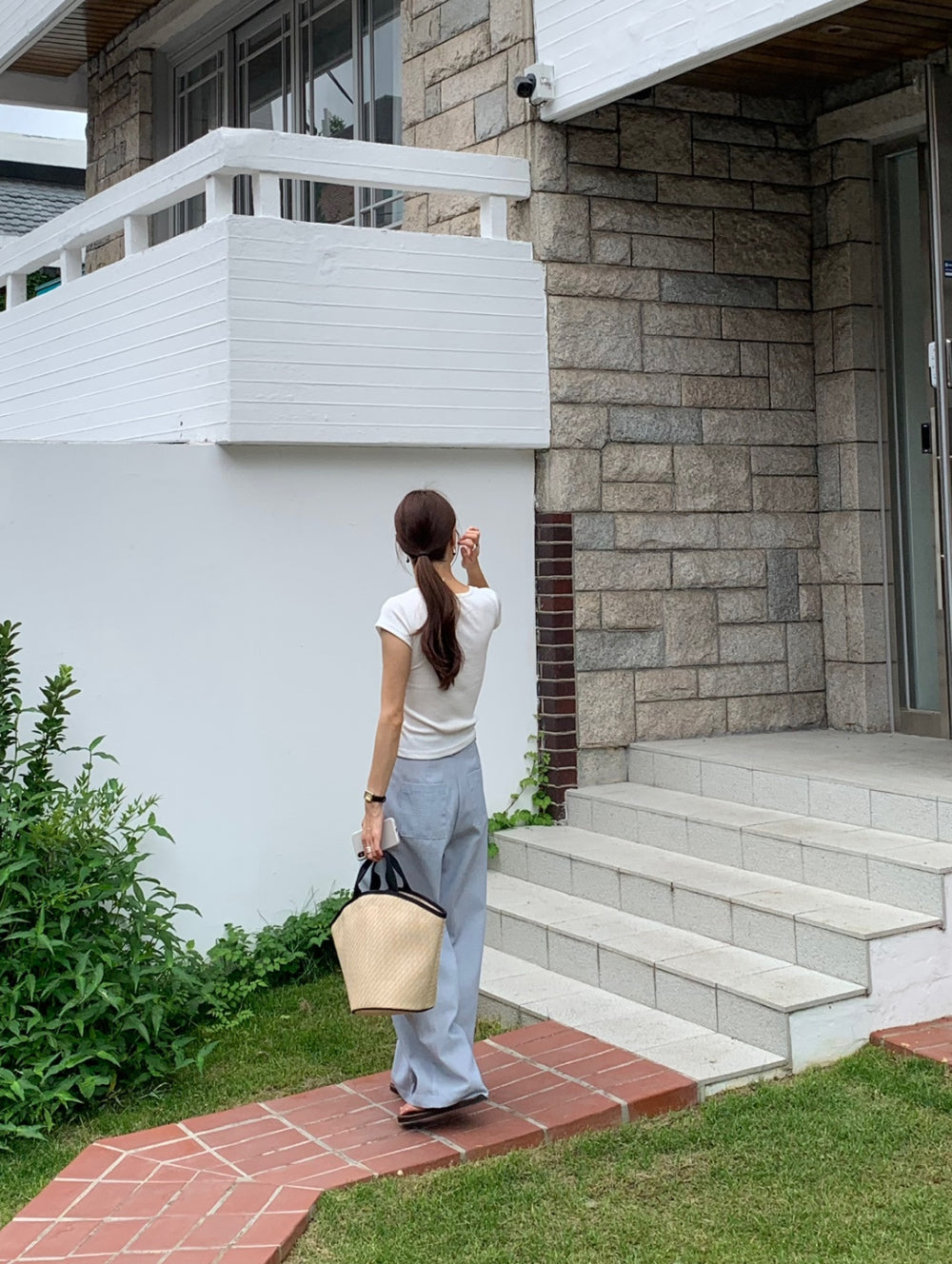 Blooming pants-2col