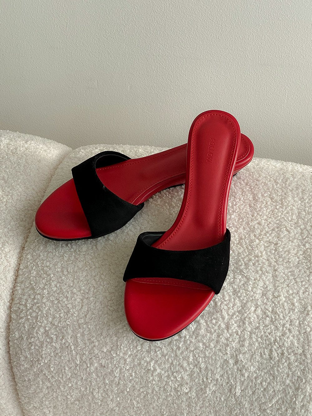 Tope Wedge Mule