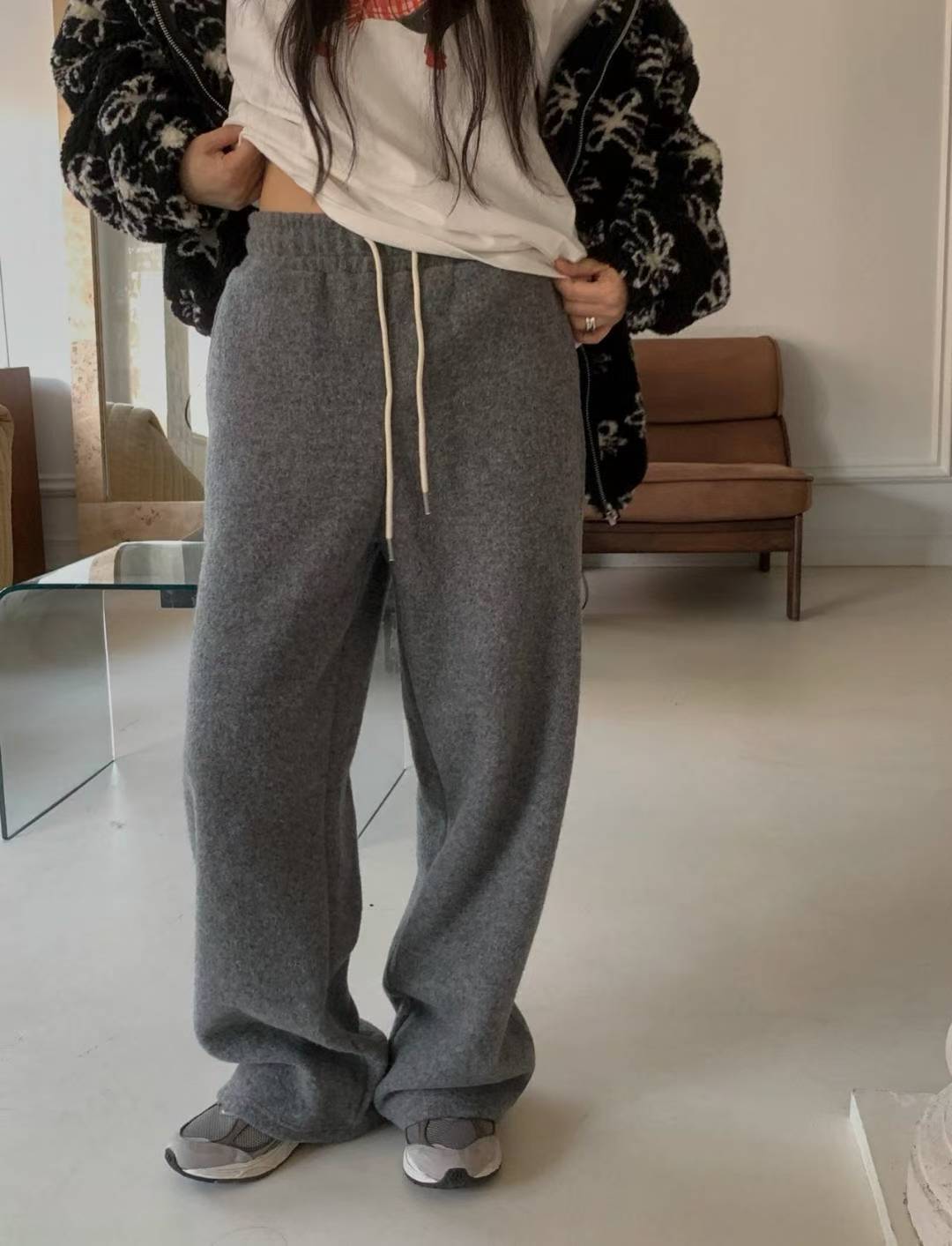 wool gimo pants-3col