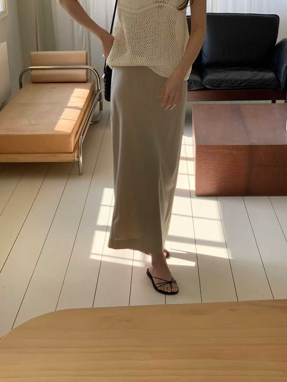 Ounce callum maxi skirt-2col