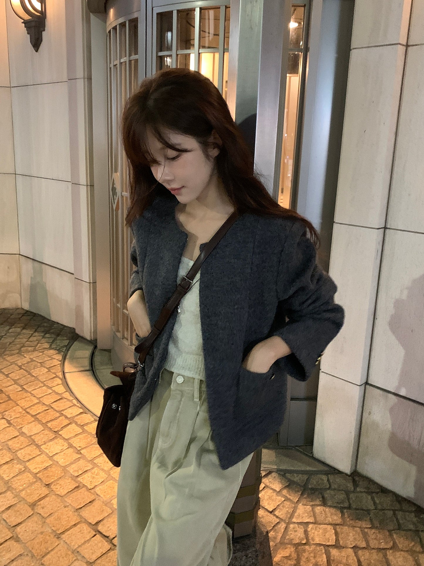 racket wool jacket-3col