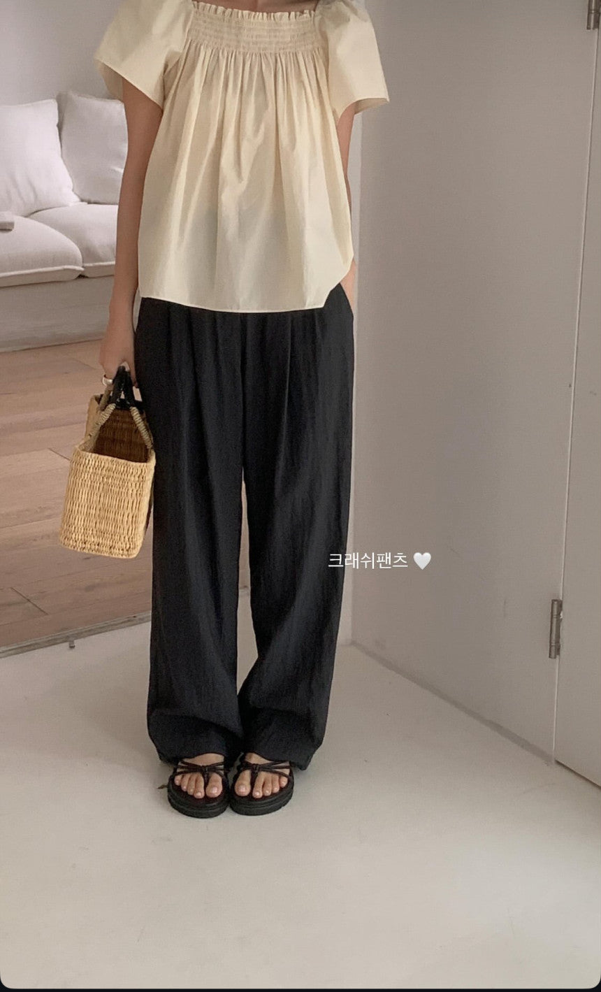 Yuko blouse-4col