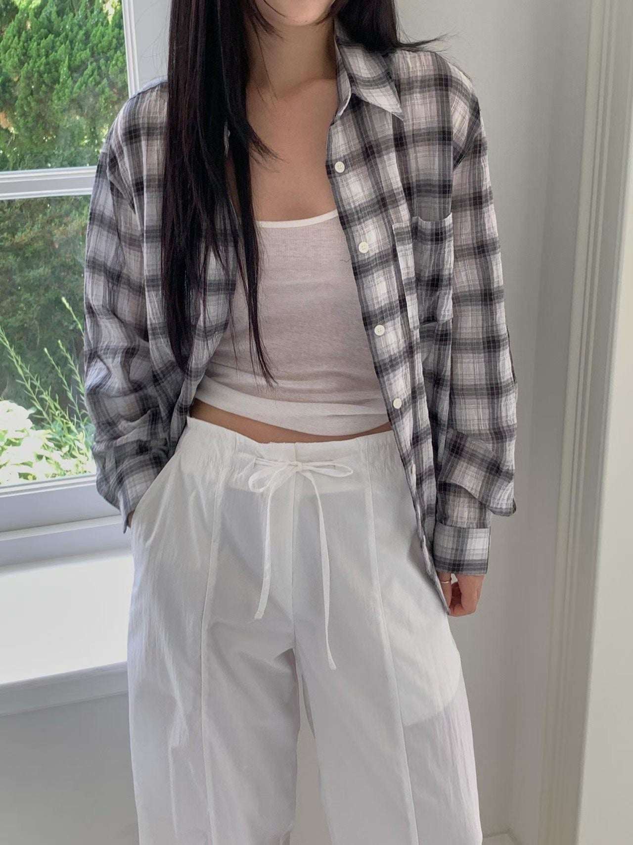 soda check shirt-2col