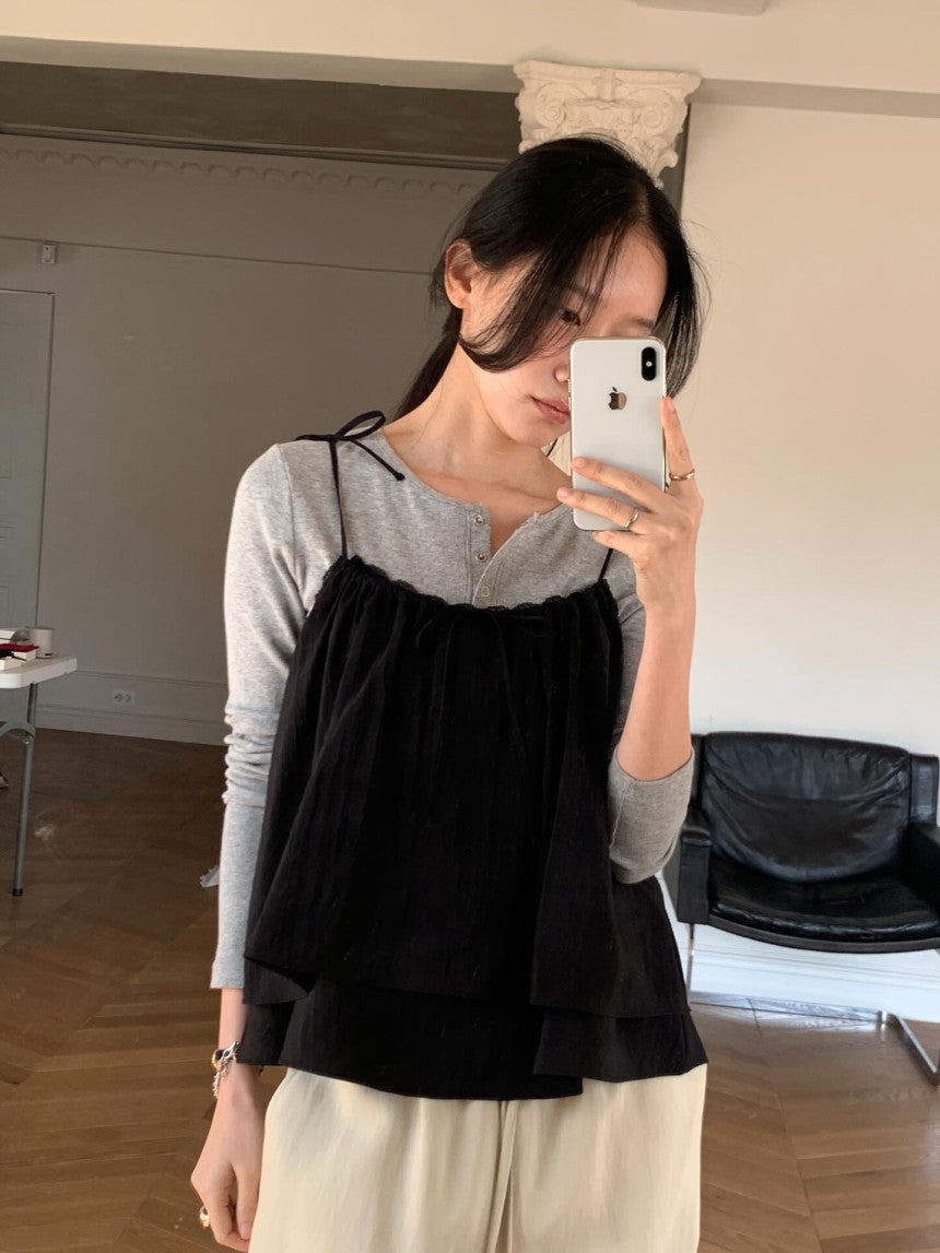 Elfin sleeveless-3col