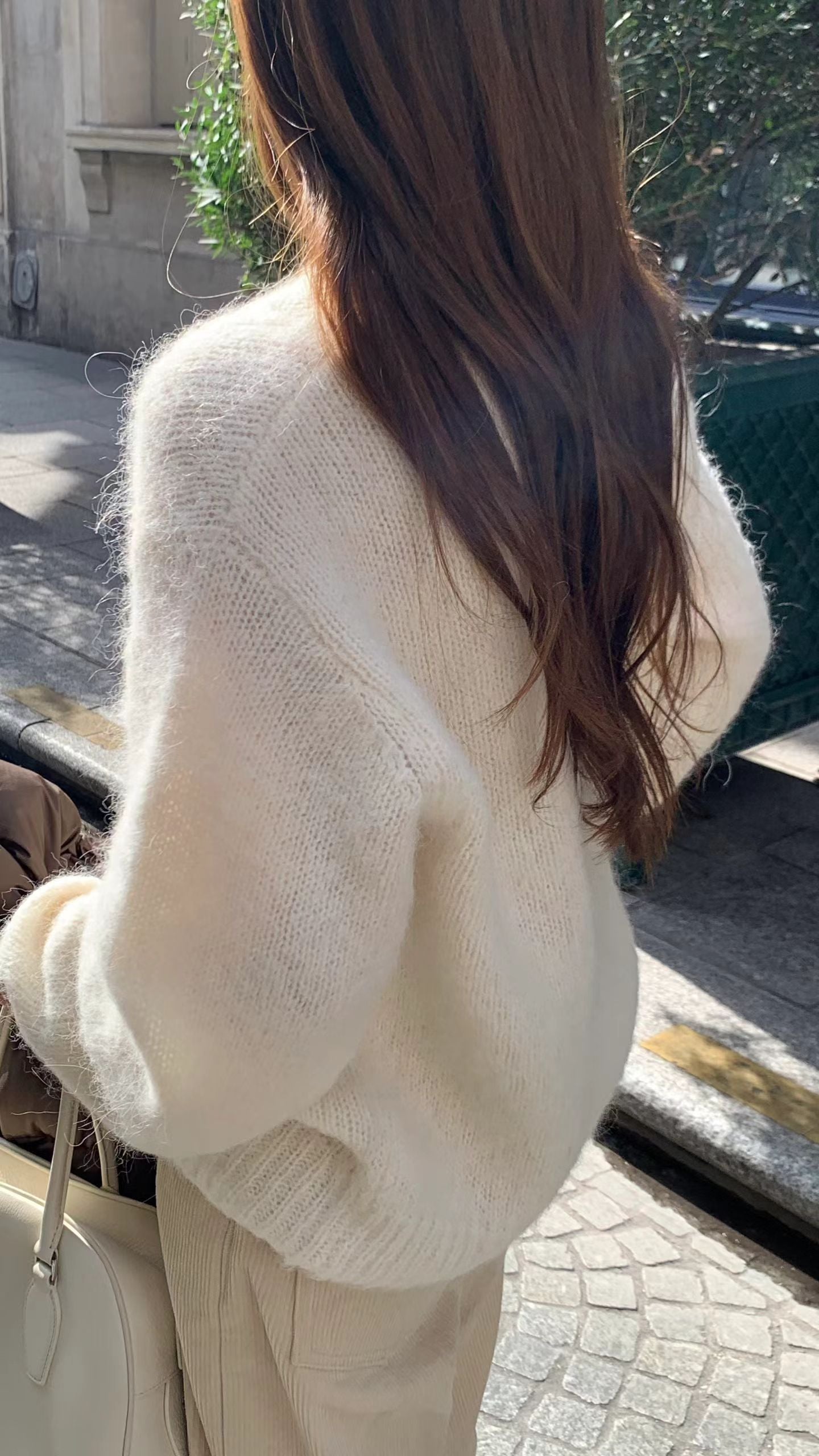 Ounce wool alpaca hair knit-3col