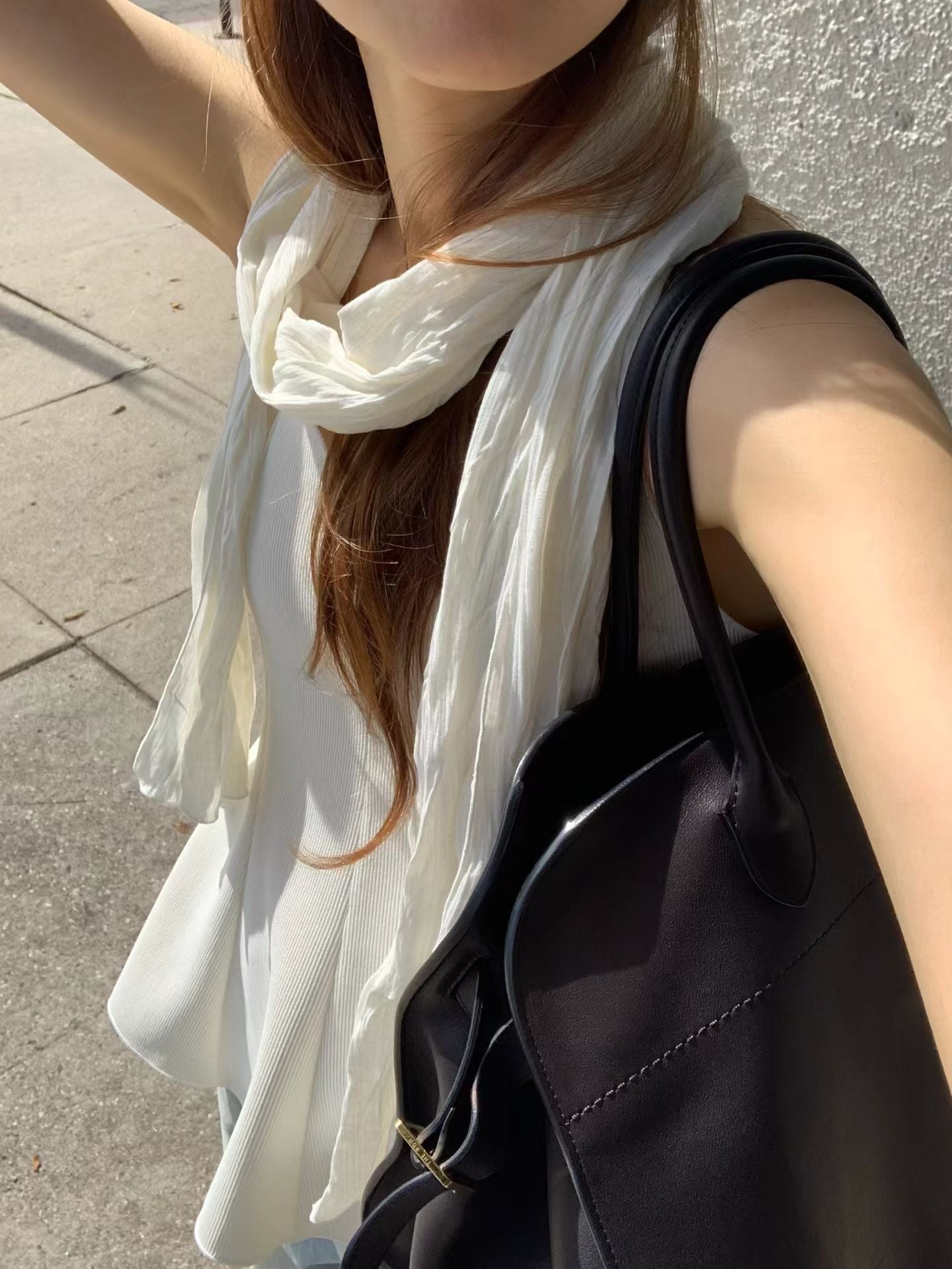 Ounce nas flare blouse-2col